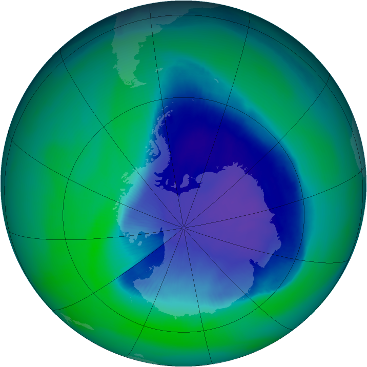 Ozone Map 2006-11-27